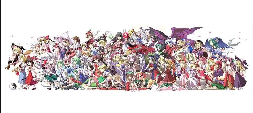 求找下类似的动漫多人图