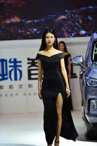 镜头里的车模们2018天津车展第7篇