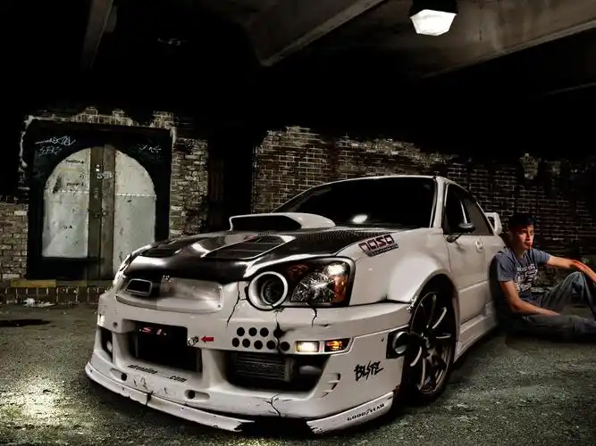 白色改装车 640x1136 iphone 5/5s/5c/se 壁纸,图片,背景,照片