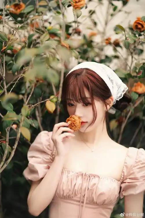 #赵露思田园花仙子#