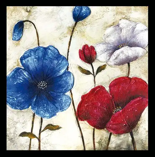 义乌 厂家直销 抽象画 纯手绘 无框 装饰油画 客厅装饰