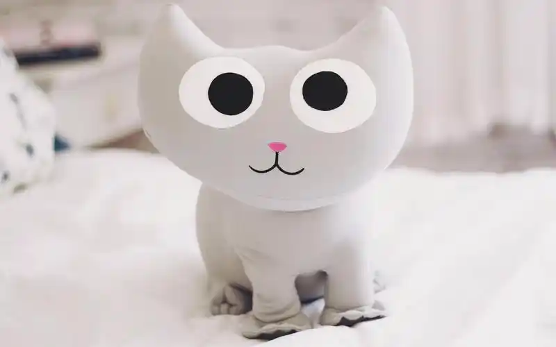 恋物,干净,文艺,纯白,玩偶,猫咪,萌物,恋物壁纸图片