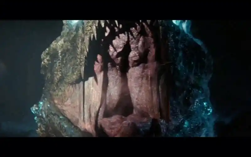 巨物恐惧者慎入传奇怪兽宇宙所有怪兽口部特写