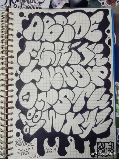 涂鸦的泡泡字体叫什么名字?