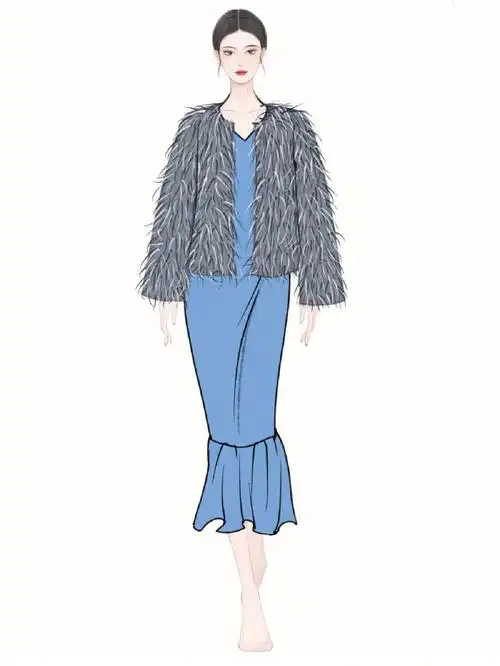 服装款式效果图