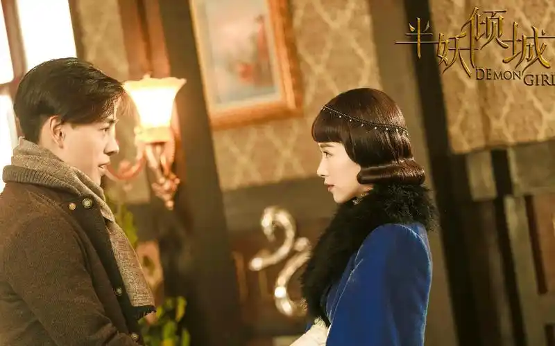 半妖倾城高清剧照电脑壁纸 半妖倾城,张哲瀚,李一桐,米热,剧照壁纸