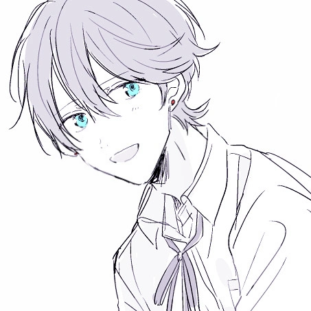 简笔画男生头像帅气