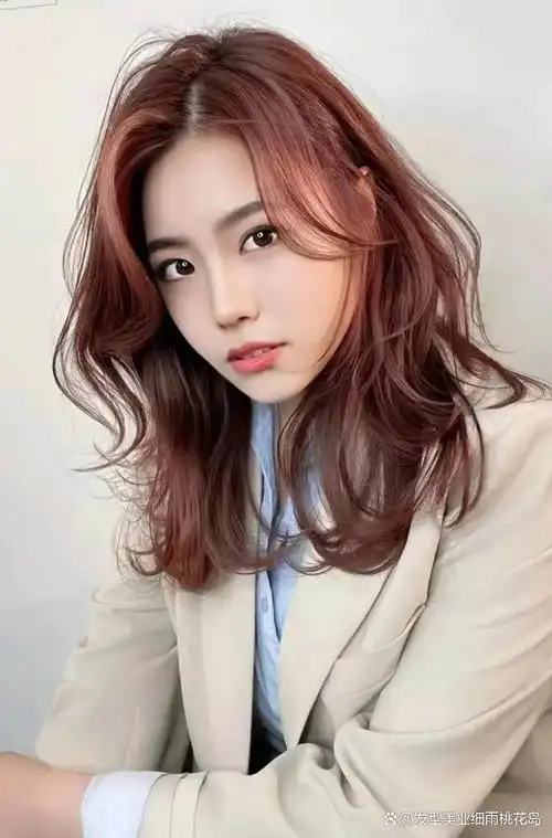 2023年最美最显年轻的锁骨发卷发,这款发型最主要是减龄修脸,适合圆脸