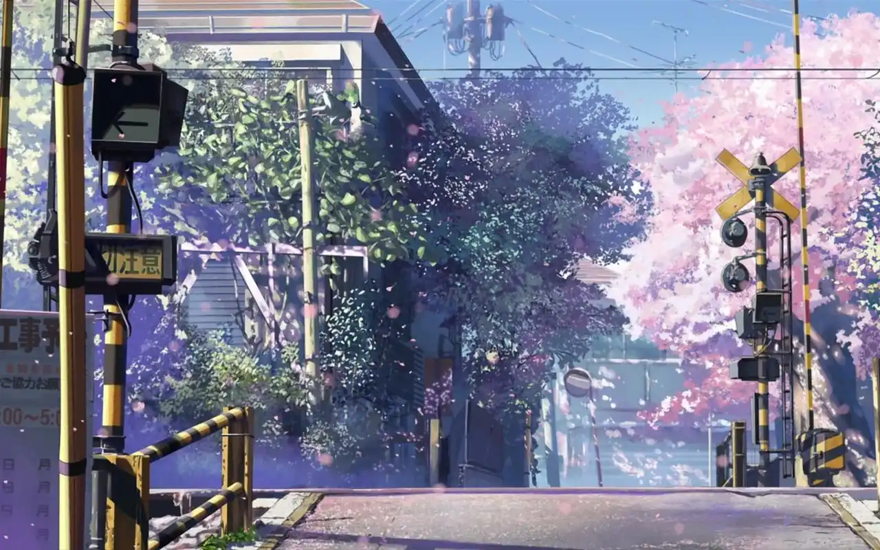 二次元动漫街景高清唯美桌面壁纸