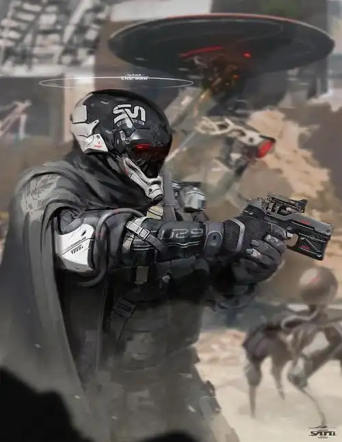 这该死的压迫感金属机械风满满的高级科技感幻景城