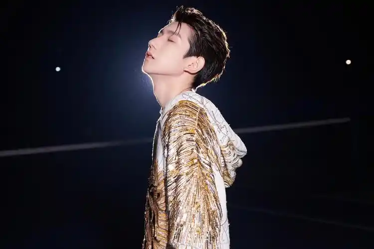 王源金属狮头帽衫个性写真