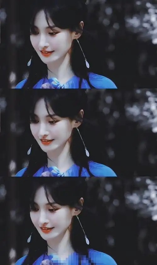 郑爽最新古装清新灵动,真就是小仙女了,让人太期待她新版小倩