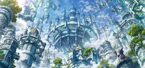 日本插画师一组相当精致的场景插画作品!细致耐心的画风令人佩服