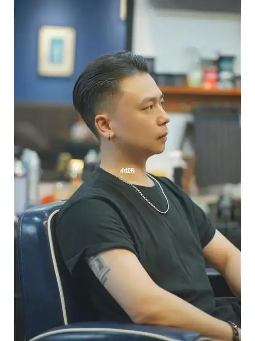 自然款背头|男士发型参考60156015