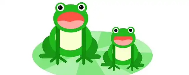 小青蛙在荷叶上补充句子