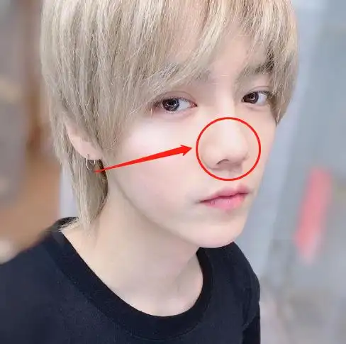 鹿晗18岁旧照曝光,鼻子却成全脸亮点,网友:关晓彤认得出吗?