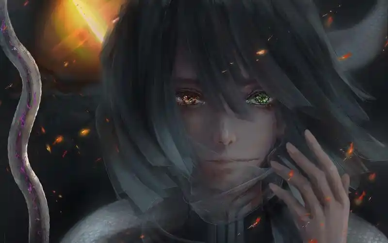 【板绘过程】 ps厚涂 蛇柱 - 鬼灭之刃_哔哩哔哩_bilibili