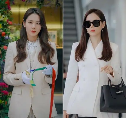 跟着韩剧学穿搭爱的迫降孙艺珍温柔风穿搭也能展现干练