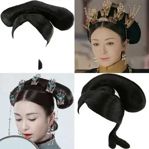 旗头清朝古装皇后图片