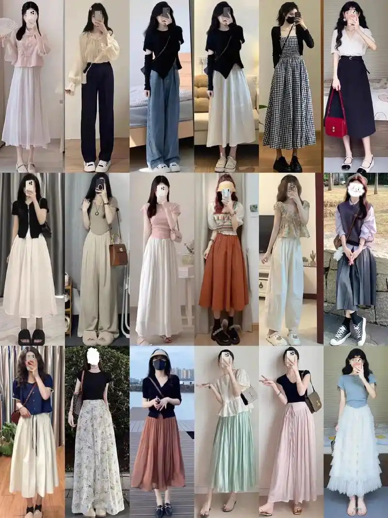 穿衣搭配--秋季20到30岁女生多巴胺裙装穿搭  秋季20到30岁女生多巴胺