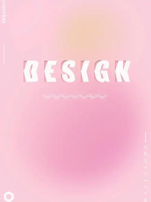 ps渐变背景海报