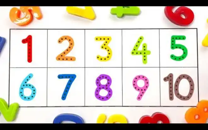 英语启蒙从宝宝开始,幼儿启蒙数字1-10