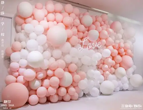灵可龙气球墙「气球派对创意装饰班」实操课堂作品