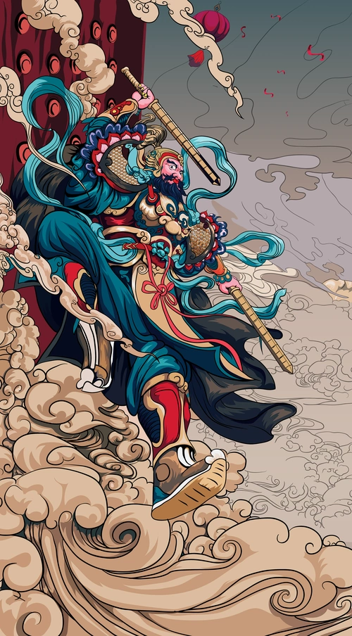 中国风|插画|艺术插画|动次啊 - 临摹作品 - 站酷 (zcool)