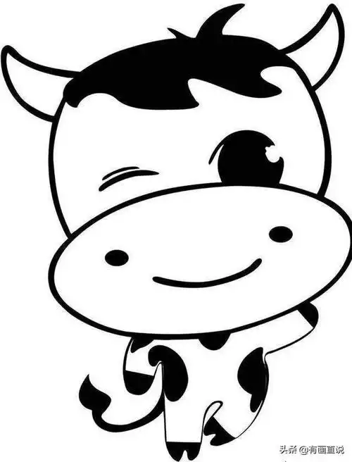 可爱的简笔画手绘儿童画(创意儿童画简笔画临摹素材76例)(1)