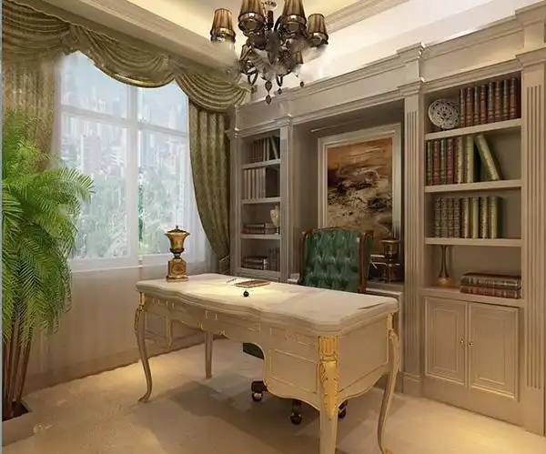 10款现代简欧风格书房装修效果图