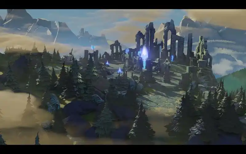 blender风格化场景 召唤师峡谷