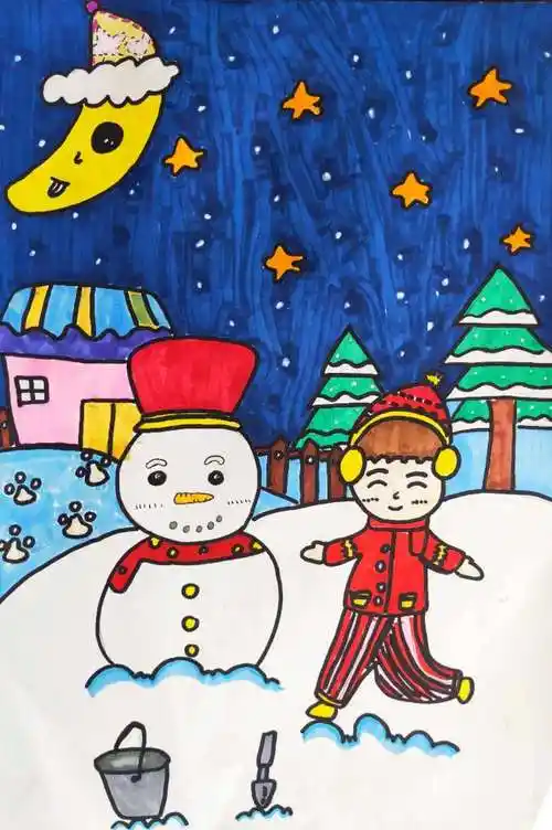 昭阳区第五小学儿童绘画社团学生作品展