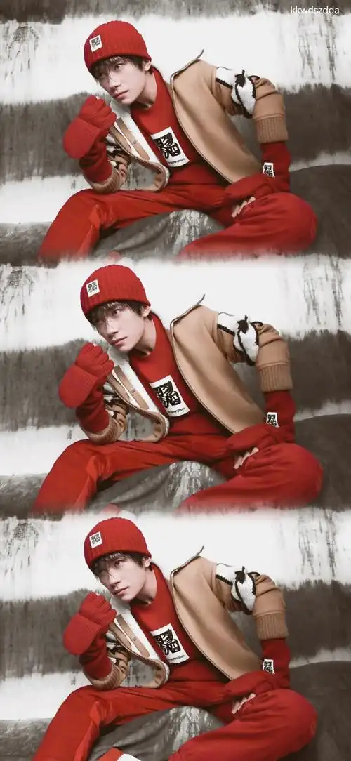 易烊千玺壁纸超话易烊千玺红红火火@tfboys-易烊千玺壁纸尺寸#易烊