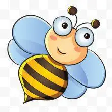 卡通手绘蜂王