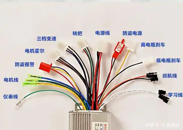 电动车核心零件控制器连接方法