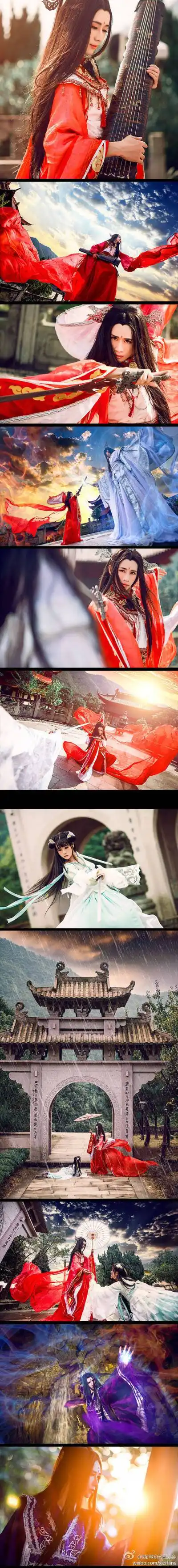 神魔井#花千骨#,花千骨cn@姚璇_西子 杀阡陌cn@youngdance洋洋.