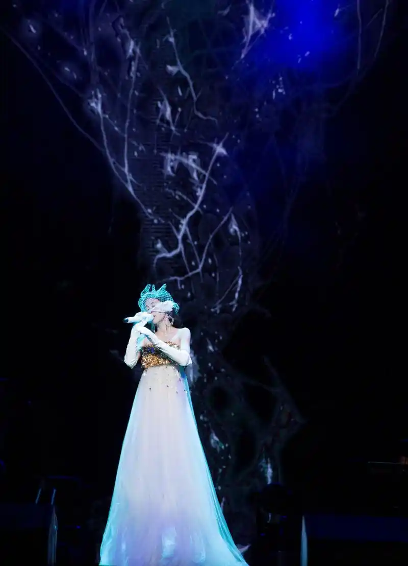 张碧晨极光演唱会高清大图来啦!