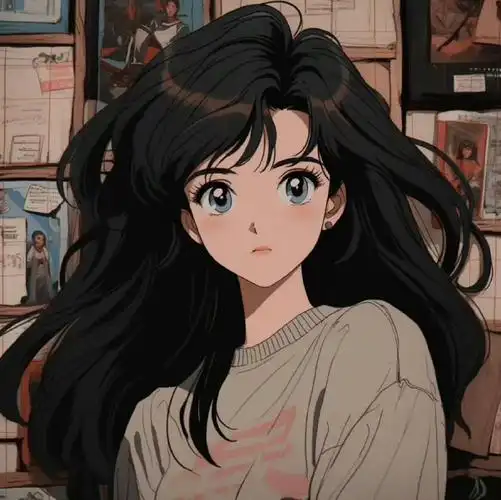 动漫治愈系女生头像