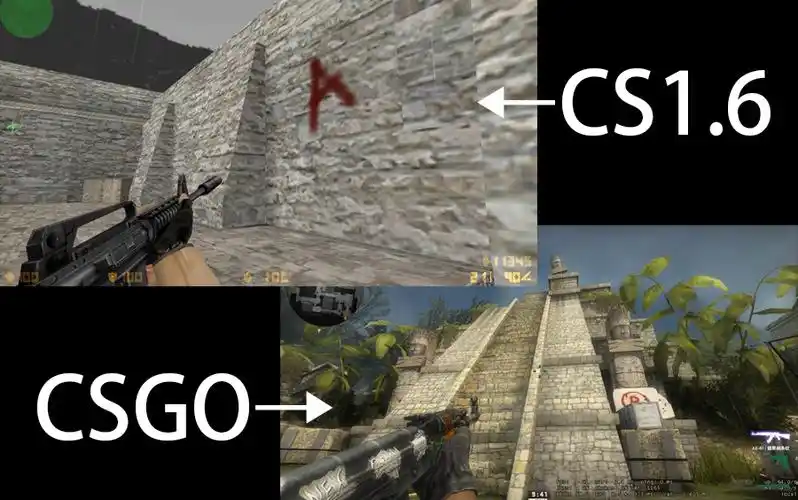 csgo被下架的地图雨林遗迹aztec阿兹特克进化史