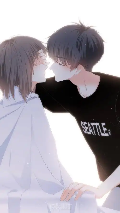 怦然心动二次元情侣小清新壁纸头像