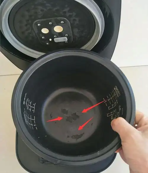 进口电饭煲内胆涂层起皮掉漆怎么办还能继续使用吗