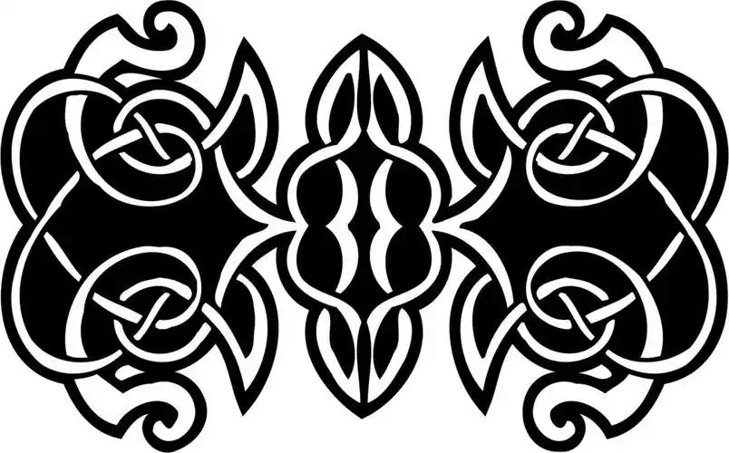 黑白花纹贴图素材