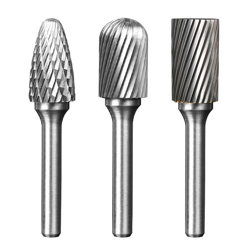 钨钢磨头硬质合金旋转锉电磨打磨头木工金属不锈钢开槽铣刀搓刀头 乳