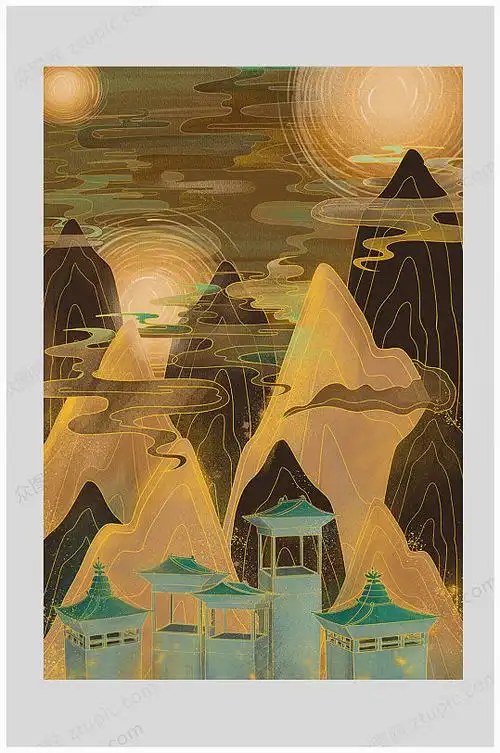 插画敦煌图片-高清插画敦煌素材下载-众图网