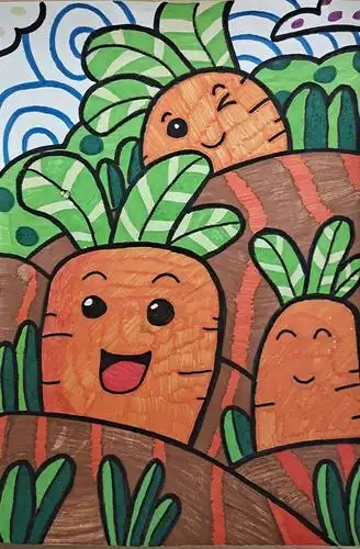 2020年9月教师儿童画