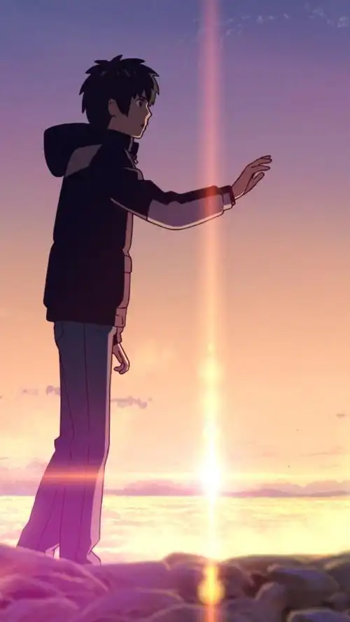 情侣壁纸『你的名字』男