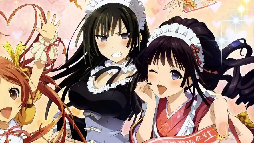 好看动漫《漆黑的子弹》人物图片桌面壁纸下载