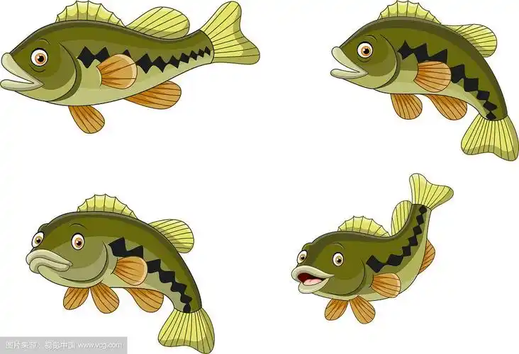 卡通搞笑鲈鱼系列