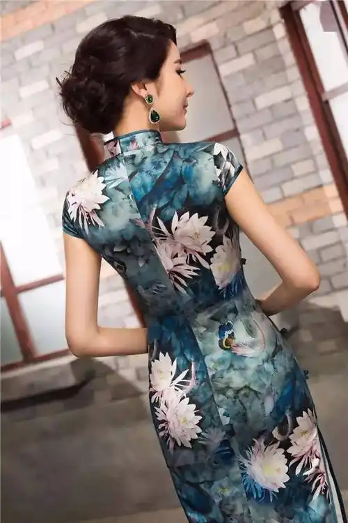 旗袍美女,古典风韵_独立_佳人_风韵