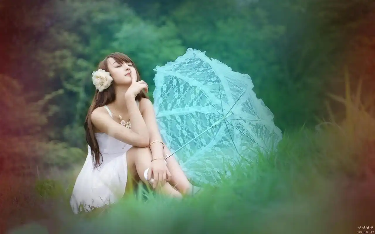 清纯美女壁纸之梦幻仙女宽屏